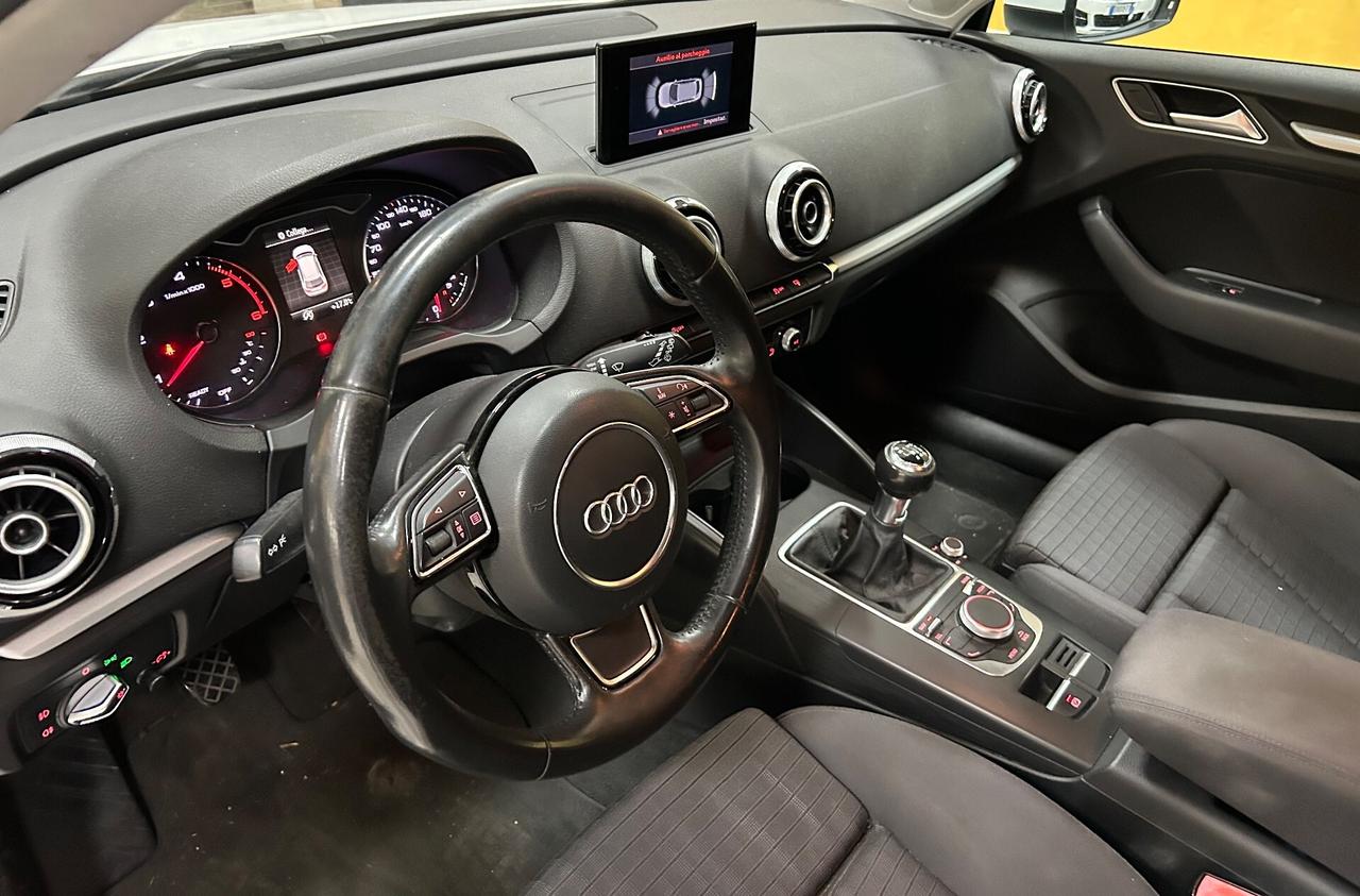 AUDI A3 1.6 Tdi 110 cv “NAVI/LED/VETRI OSC”-2016