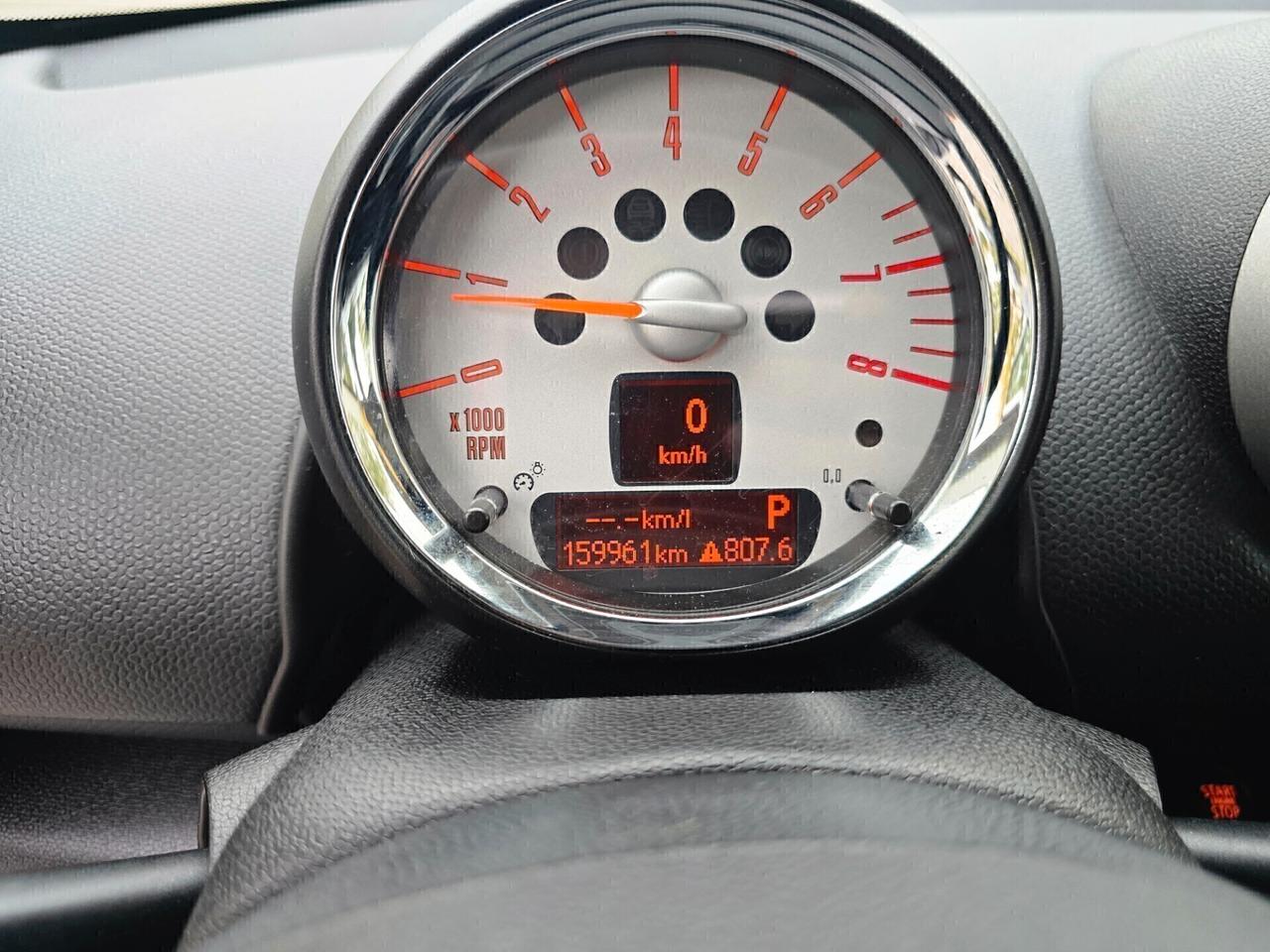 Mini Cooper S Countryman ALL4 1.6 BENZINA ANNO 10/2012 UNICO PROPRIETARIO