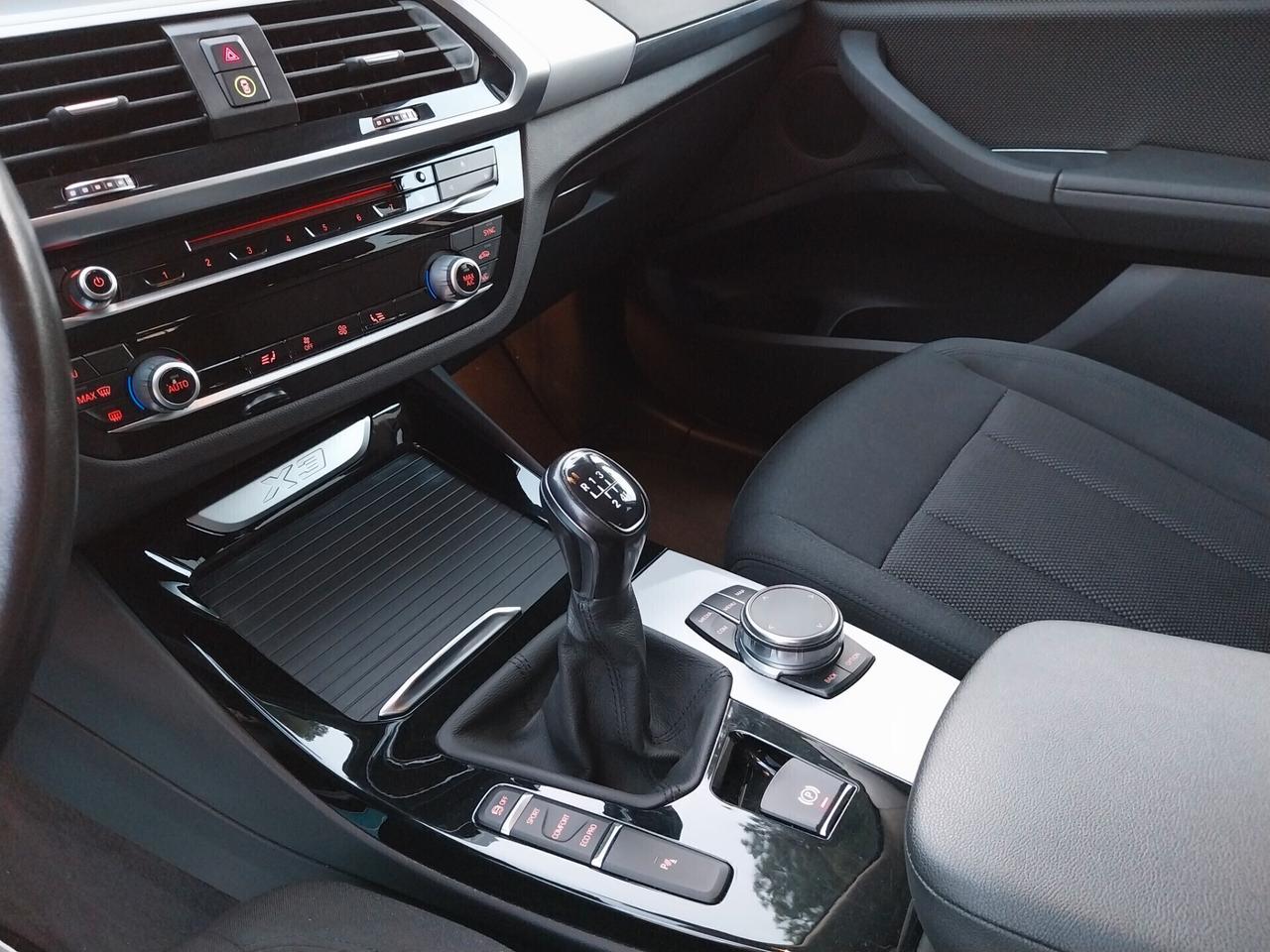 BMW X3 2.0 DIESEL CAMBIO MANUALE 2018
