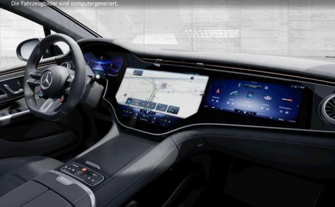 Mercedes-benz EQE 53 AMG Black