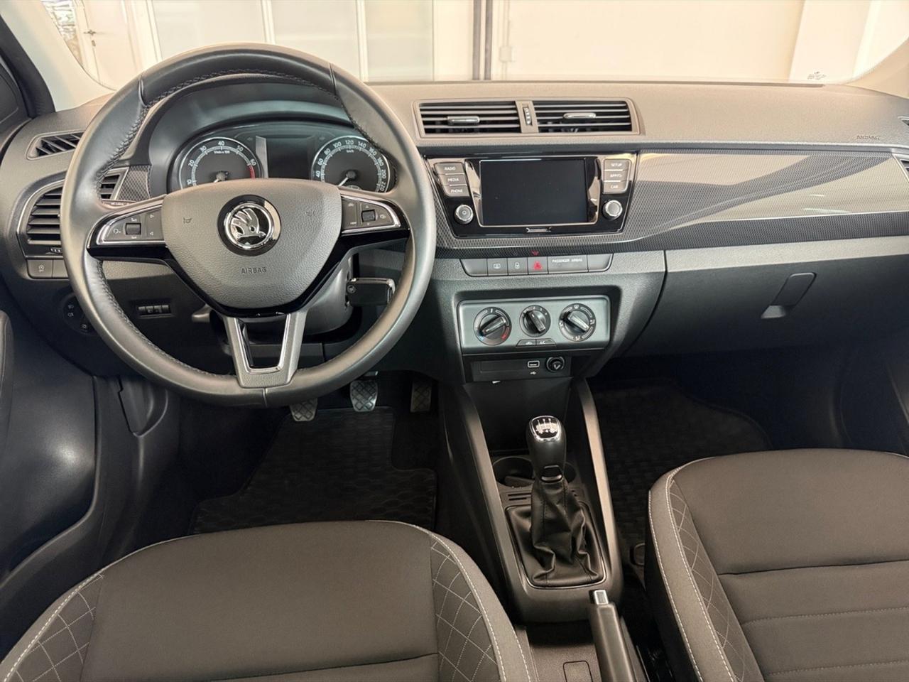 Skoda Fabia 1.0 mpi twin color nero 75cv my19