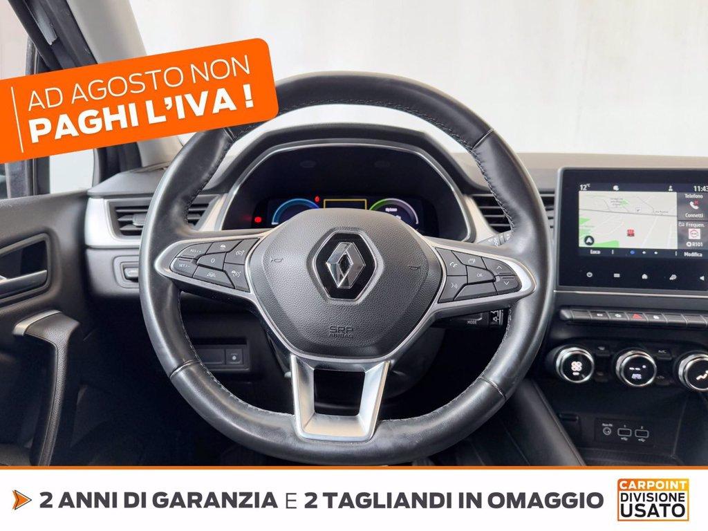 RENAULT Captur 1.6 e-tech phev intens 160cv auto my21 del 2021