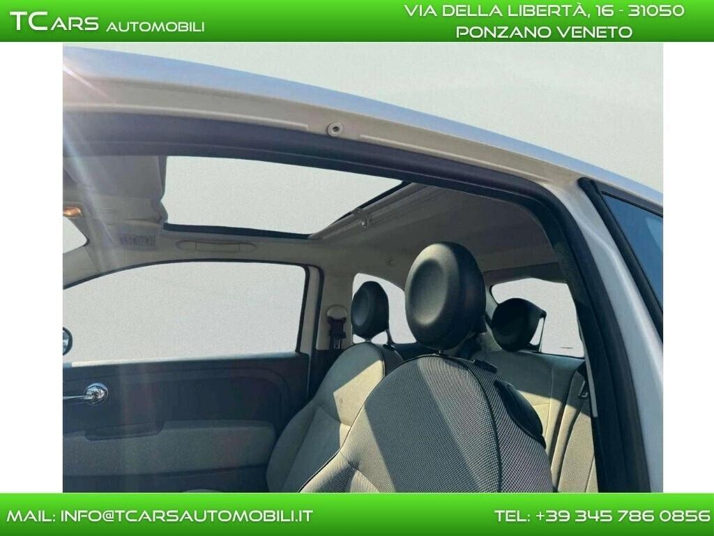 FIAT 500 1.2 BENZINA - TETTO PANORAMICO