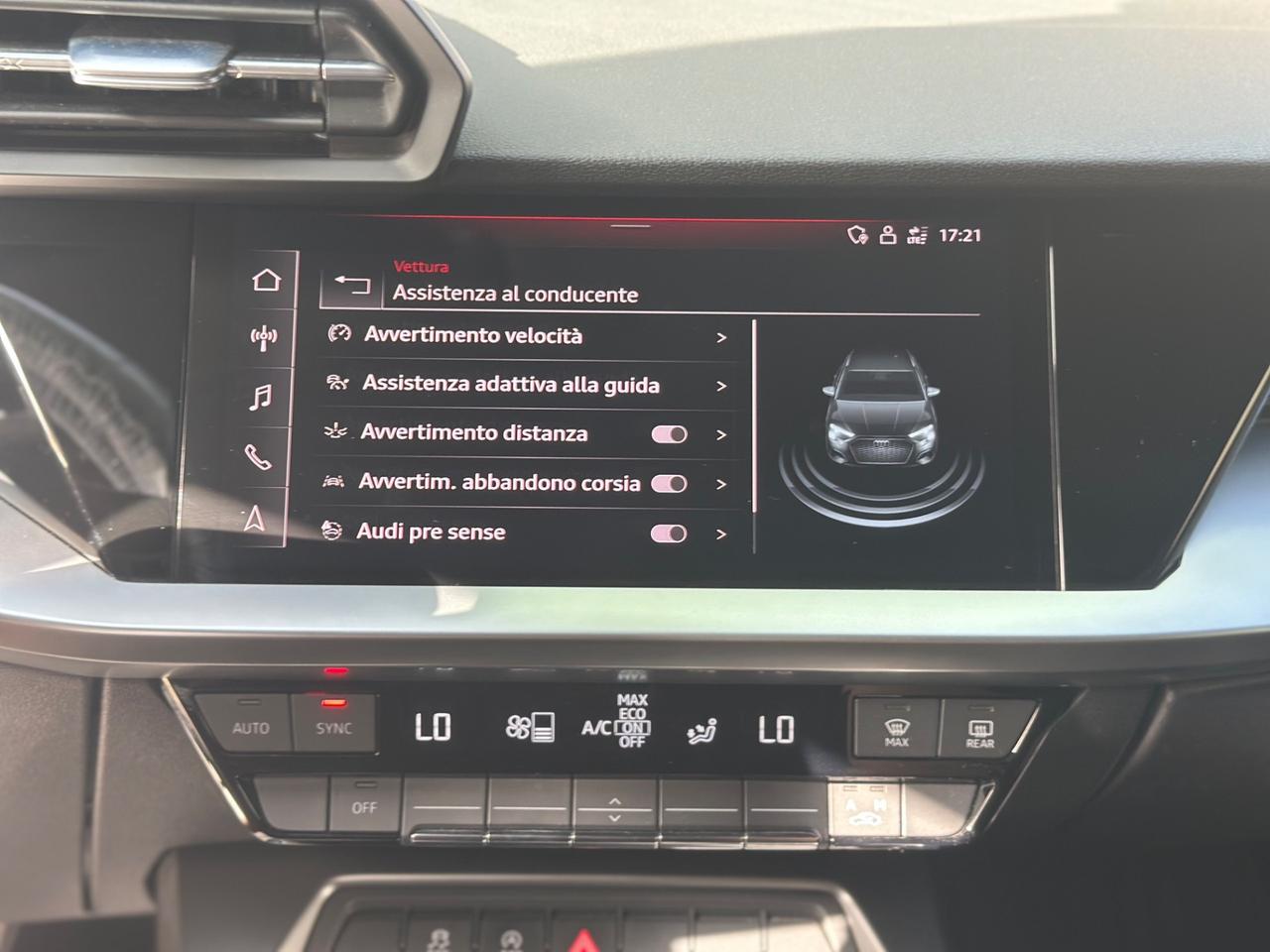 AUDI A3 35 TDI 2.0 150 CV S-TRONIC