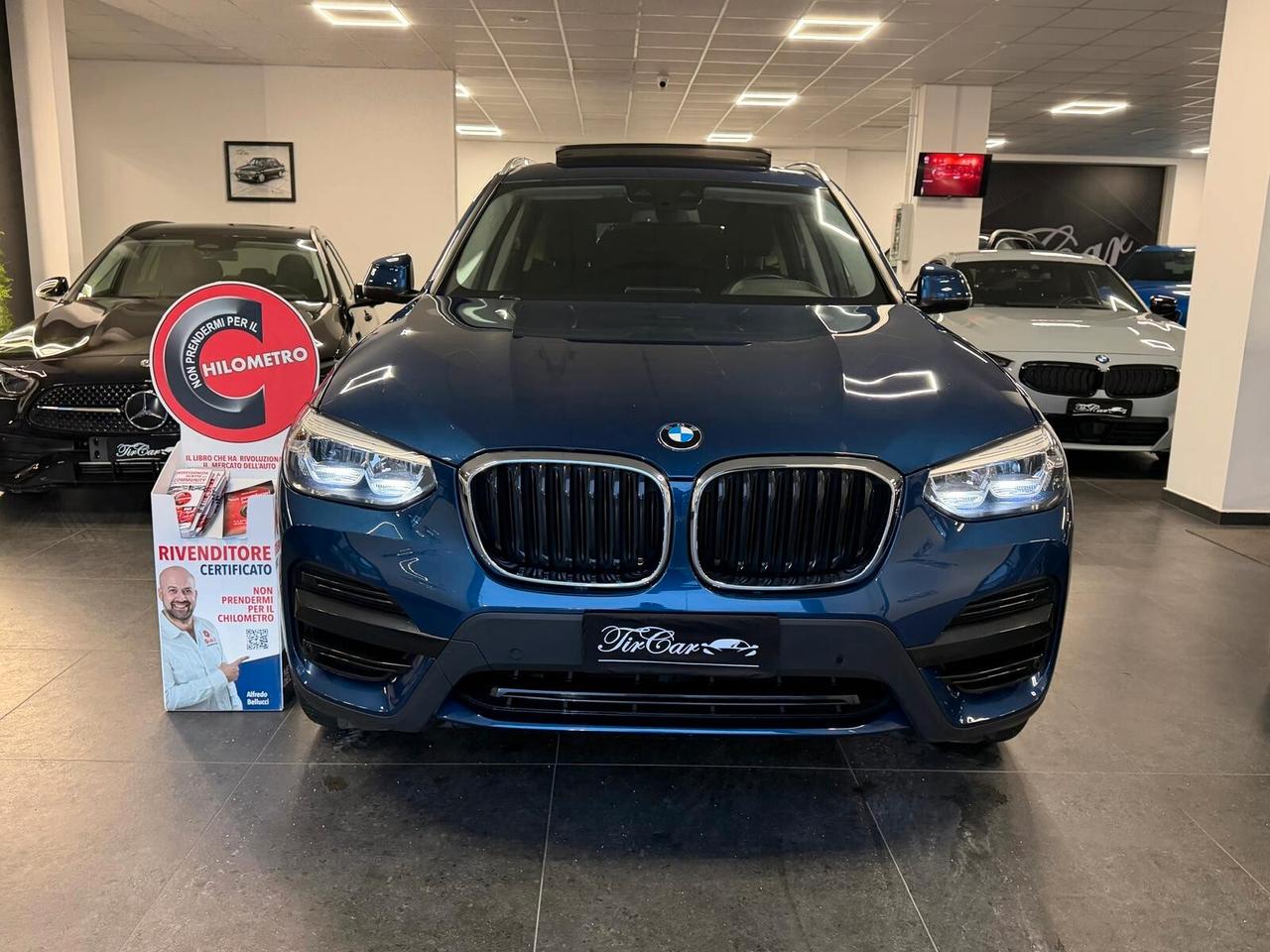 BMW X3 20D X-DRIVE SPORT MHEV 48V 190CV TETTO NAVI ANNO 2021