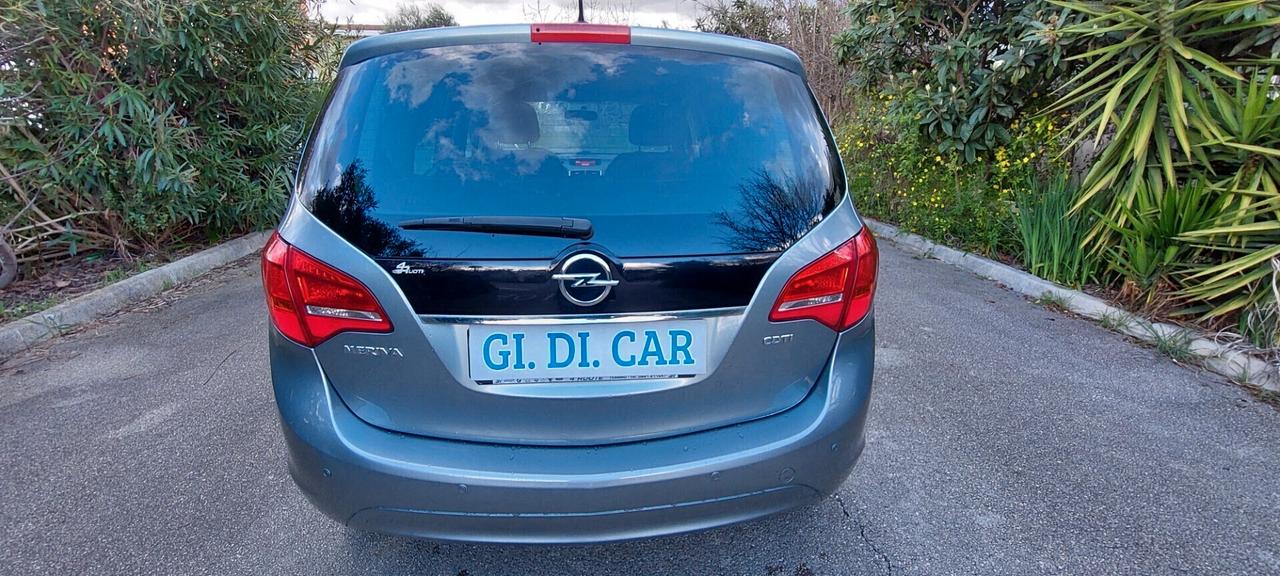 MERIVA 1,3 DIESEL 75 CV COSMO PELLE SEDILI RISCALDABILI SENSORI TELEFONOLEGA IMPECCABILE