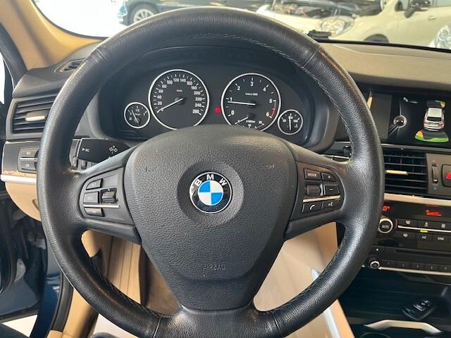 Bmw X3 S DRIVE 18 D MANUALE