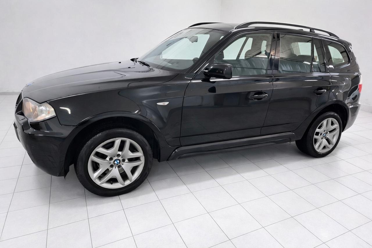 Bmw X3 2.0D M SPORT 150CV 2008 KM CERTIFICATI NAVI BXENON