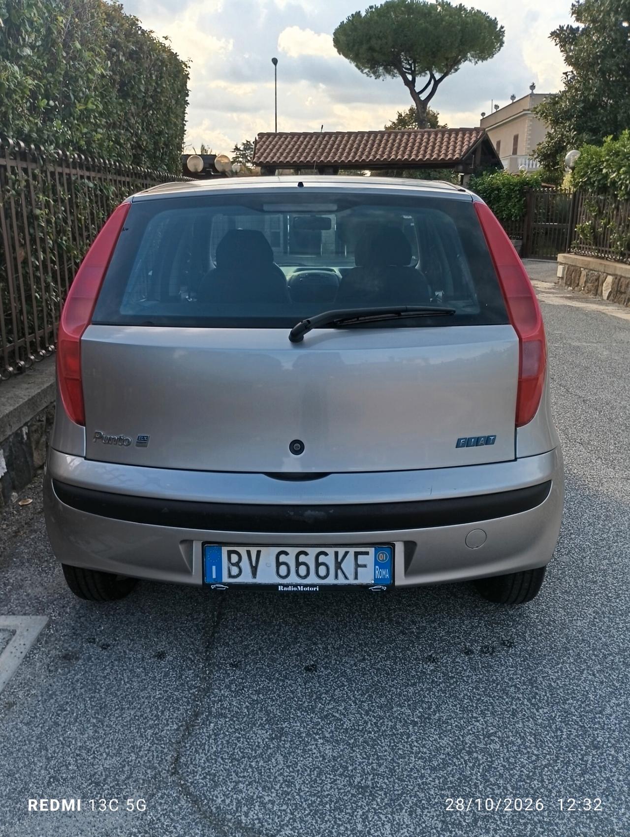 Fiat Punto 1.2i cat 5 porte EL