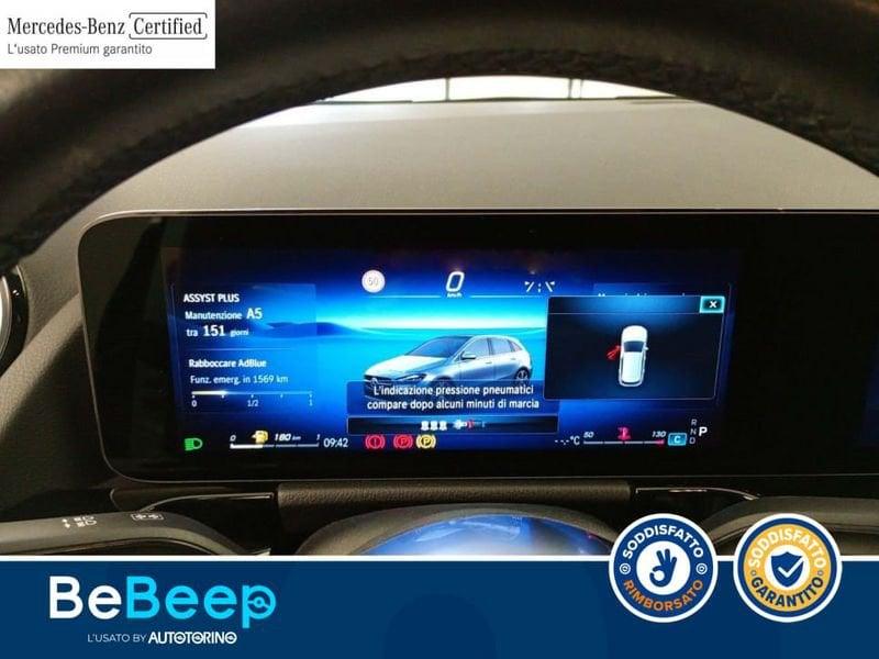 Mercedes-Benz Classe B B 180 D PROGRESSIVE ADVANCED PLUS AUTO