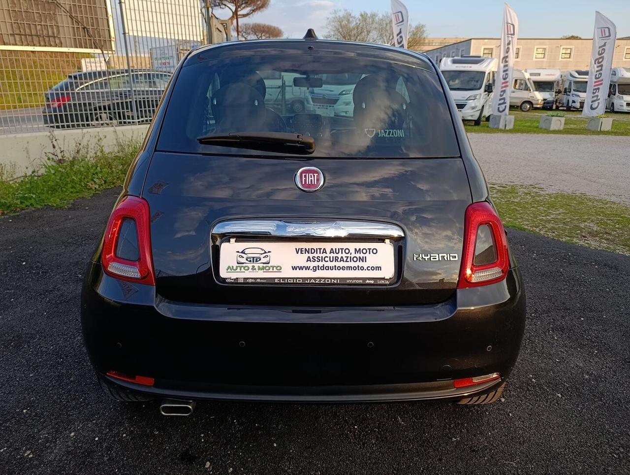 Fiat 500 1.0 hybrid 70cv Sensori di Parcheggio tetto Pan
