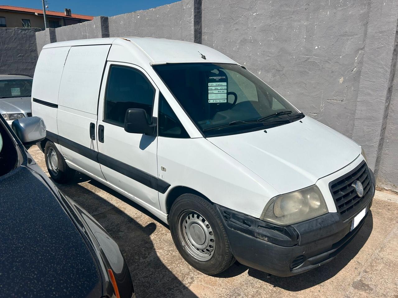 FIAT SCUDO CARGO 3 POSTI