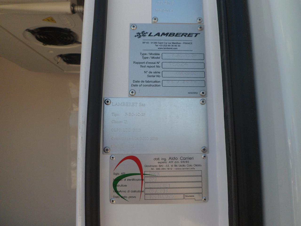 Fiat Ducato furgone frigo coibentato