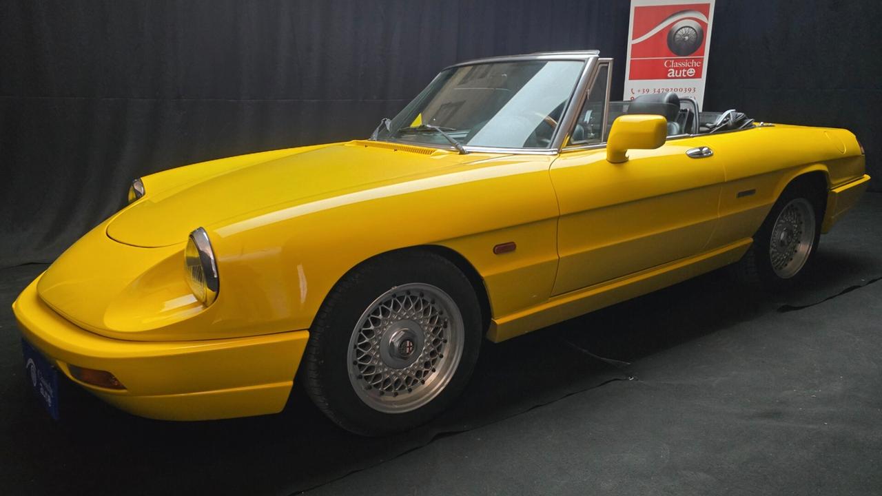 Alfa Romeo Spider certif. ASI con C.R.S