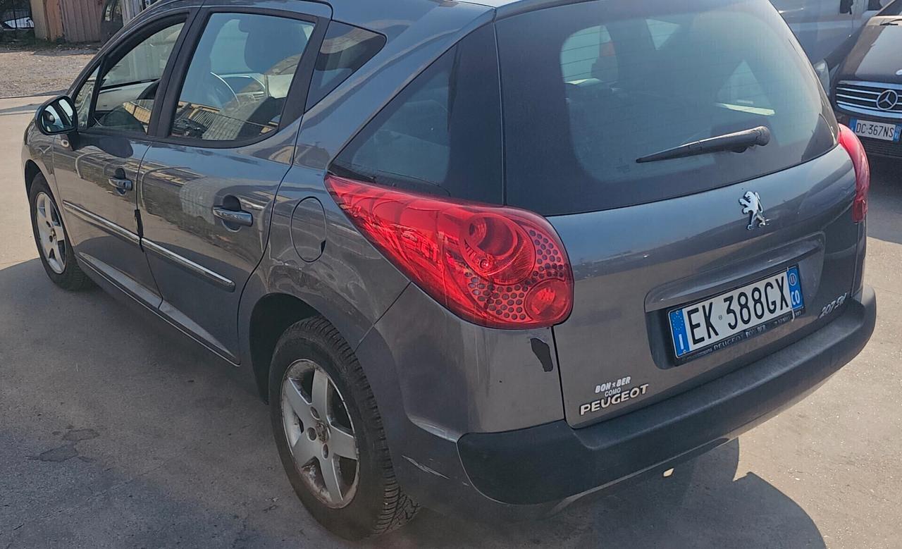 PEUGEOT 207 1.4 TETTO PANORAMICO