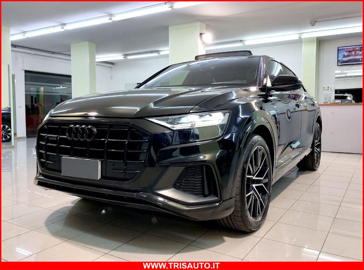 AUDI Q8 50 3.0 TDI Hybrid S-Line Identity Black IVATA (TETTO PANORAMICO APRIBILE)