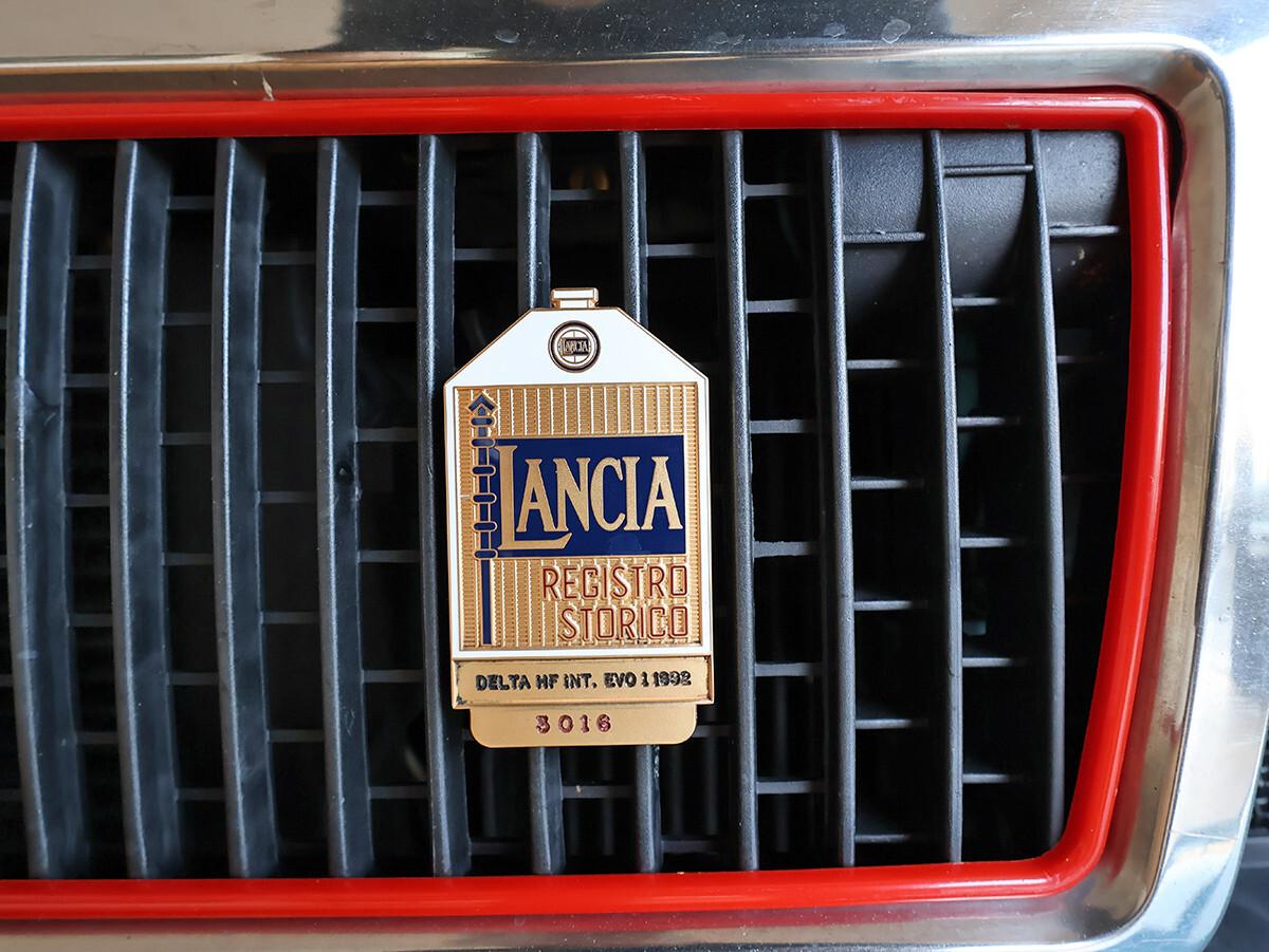 Lancia Delta HF Integrale 16V Evoluzione (1992) ASI - REGISTRO STORICO