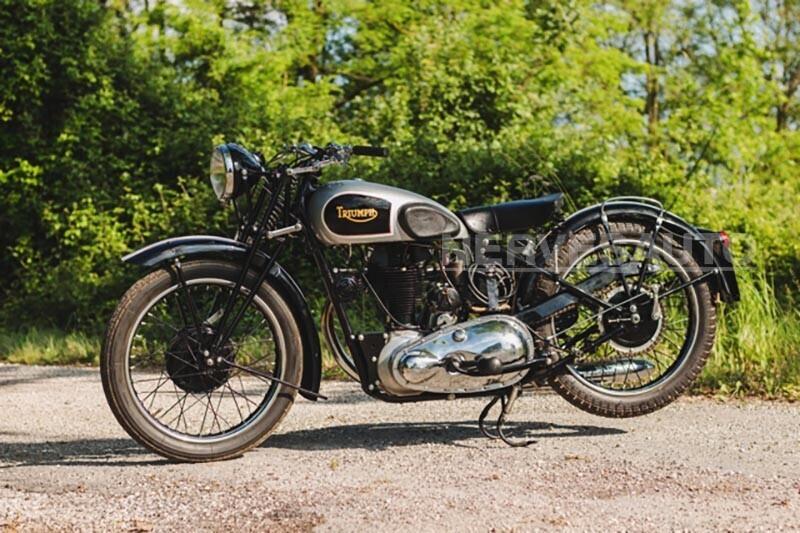 Triumph 3HW del 1940 | 350cc RESTAURATA