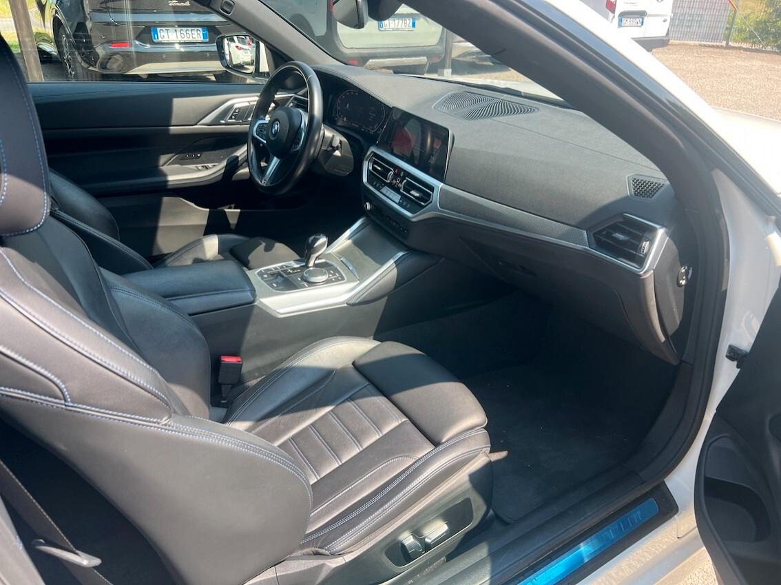 BMW 420 d 190 cv Cabrio mhev 48V Msport PREZZO IVA INCLUSA