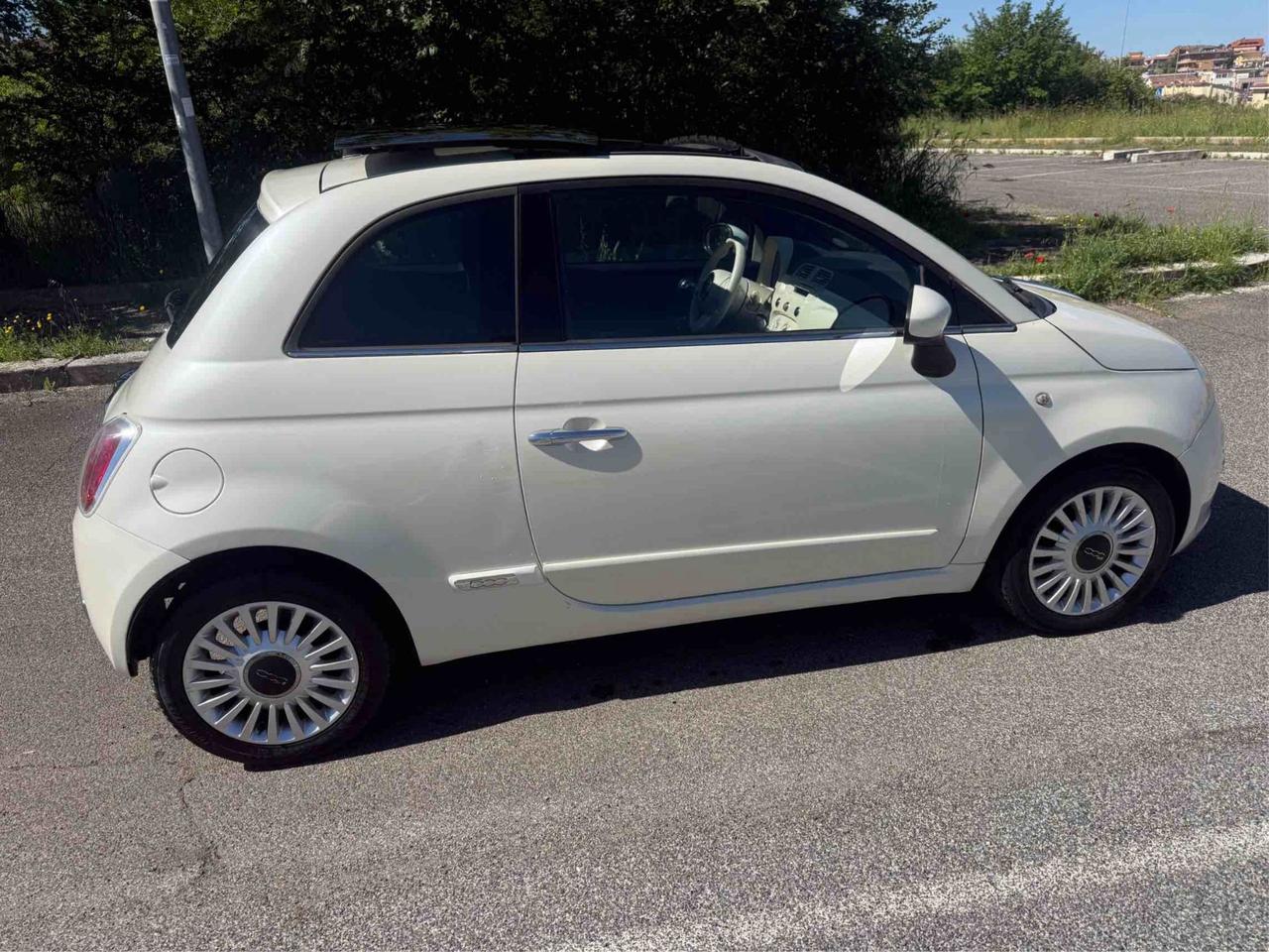 FIAT 500 tetto apribile 90000km garanzia 12 mesi permute