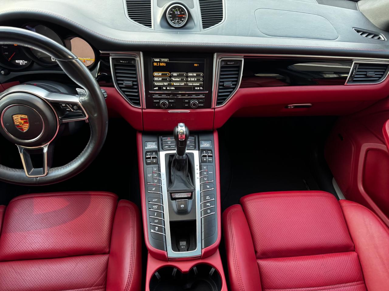 Porsche Macan 3.0 S Diesel NO SUPERBOLLO PELLE ROSSA CARTIER