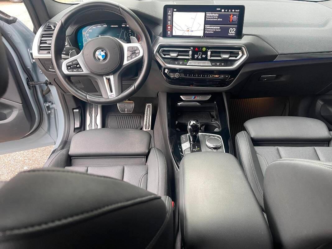 BMW X3 M Xdrive M40i mhev 48V UNICO PROPRIETARIO NAZIONALE