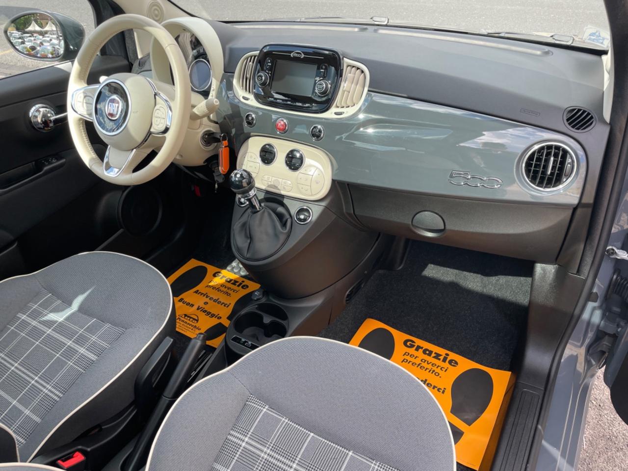 FIAT 500 1.2 BENZINA 69 (CV) 2019