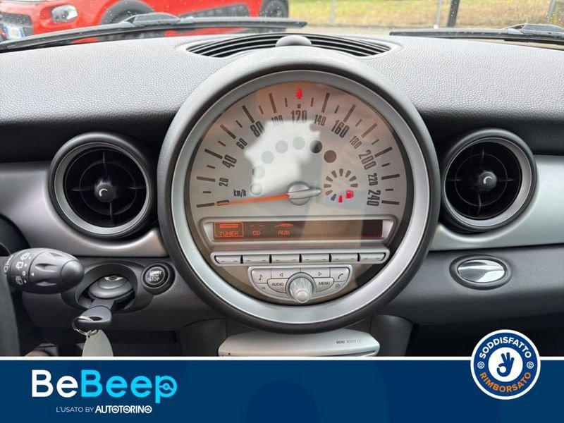 MINI Mini 3 porte 1.6 COOPER PEPPER 120CV