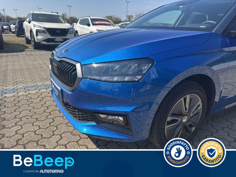 Skoda Fabia 1.0 TSI EVO STYLE 110CV DSG