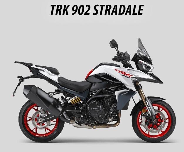 Benelli TRK 902 Stradale Heron White a Euro 8790 FC