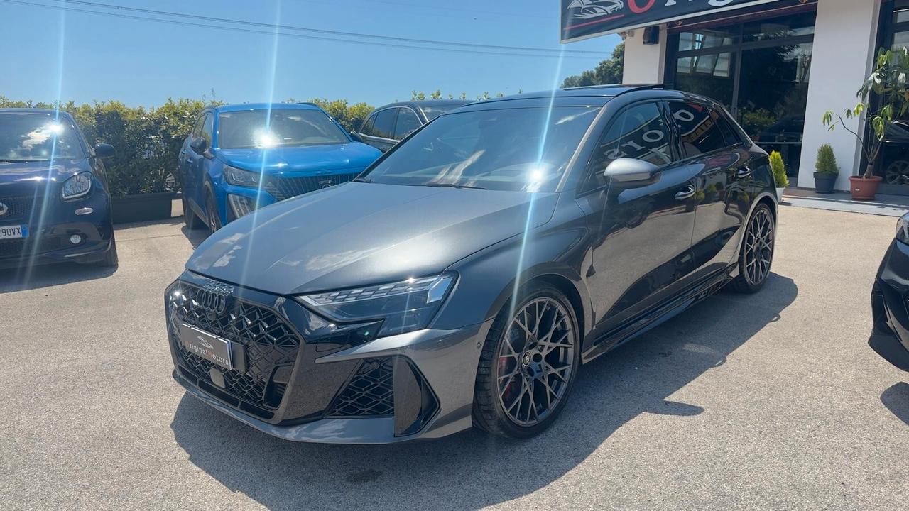 Audi RS 3 SPB TFSI quattro S tronic/PRONTA CONSEGNA/TETTO/SEDILI A GUSCIO/PROMO/