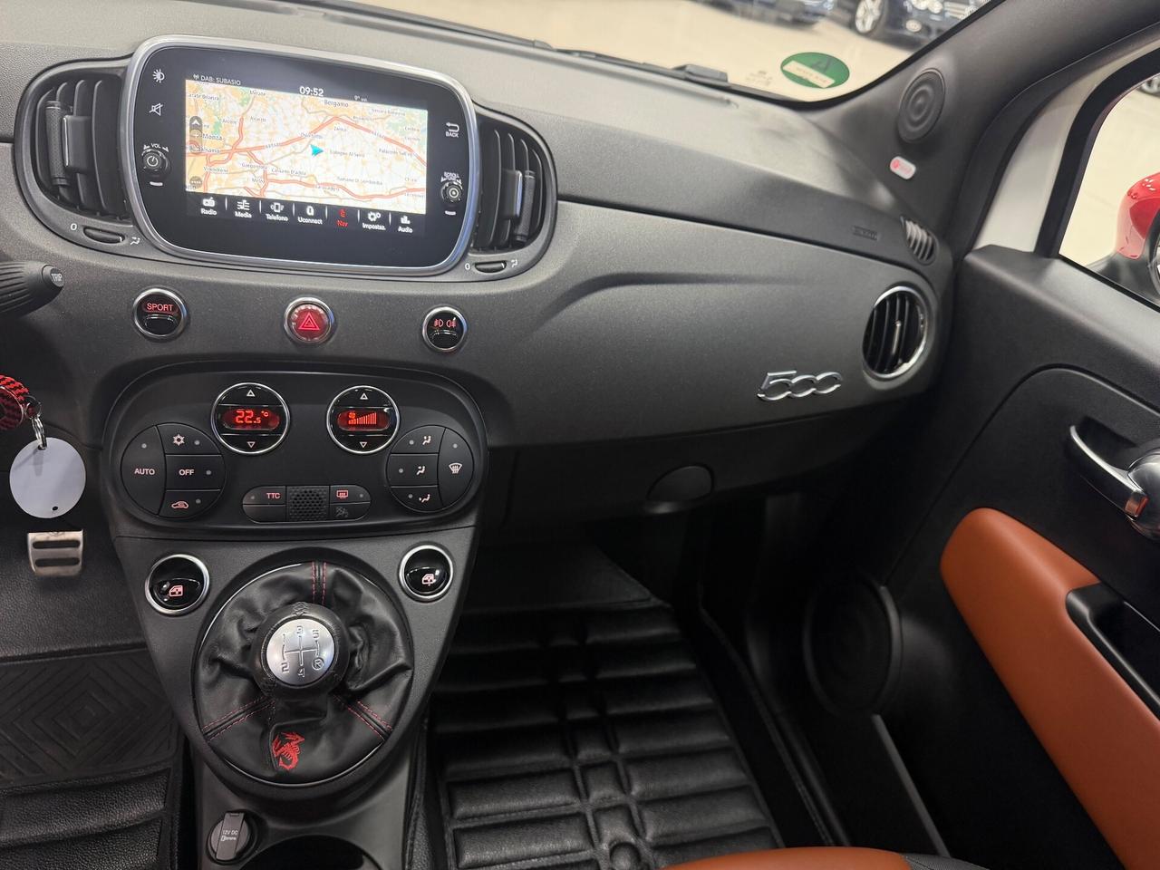 Abarth 595 1.4 Turbo T-Jet 180 CV Competizione FRENI MAGGIORATI*MANUALE*SEDILI SABELT*FIST PAINT*