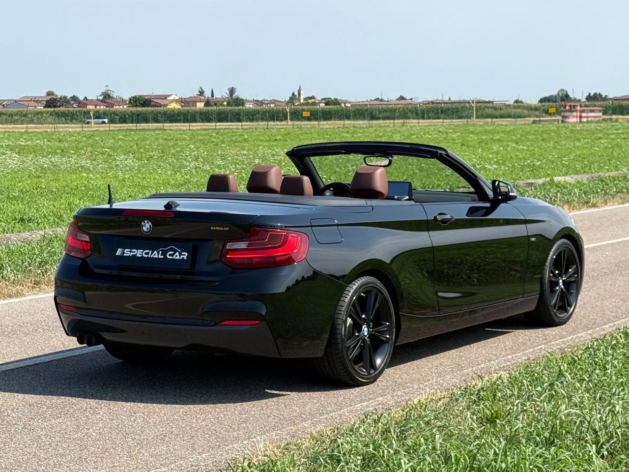 Bmw 220d Cabrio Sport 190cv Autom. "MSPORT - CARPLAY - 105000KM"