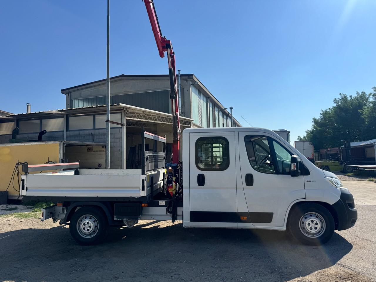 Fiat Ducato MAXI 2.3 MJT 130CV CASSONE GRU FASSI DOPPIA CABINA
