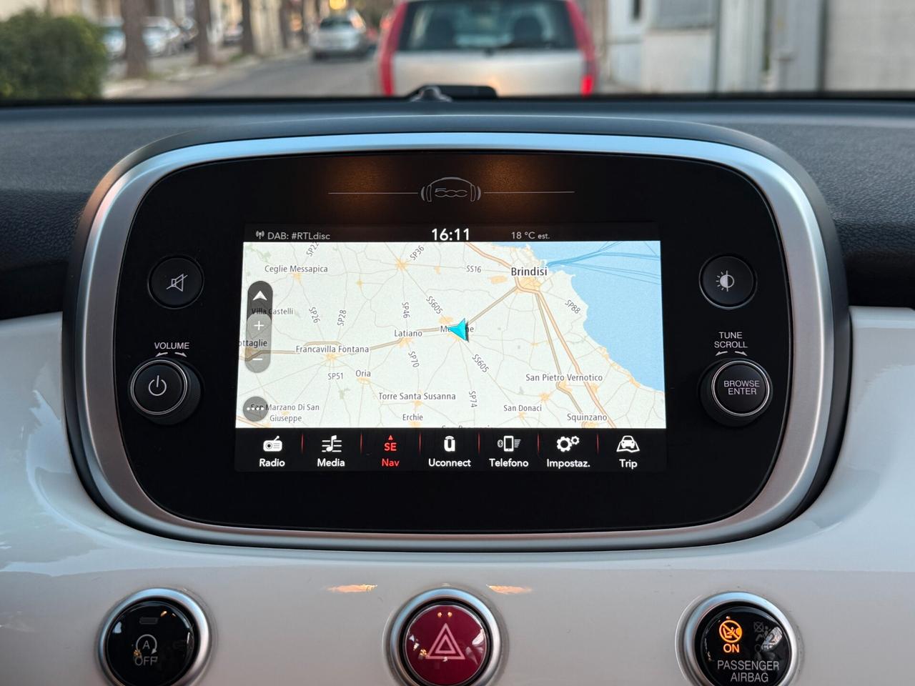 Fiat 500X 1.6 MJT 120CV City Cross NAVI LED - 2019