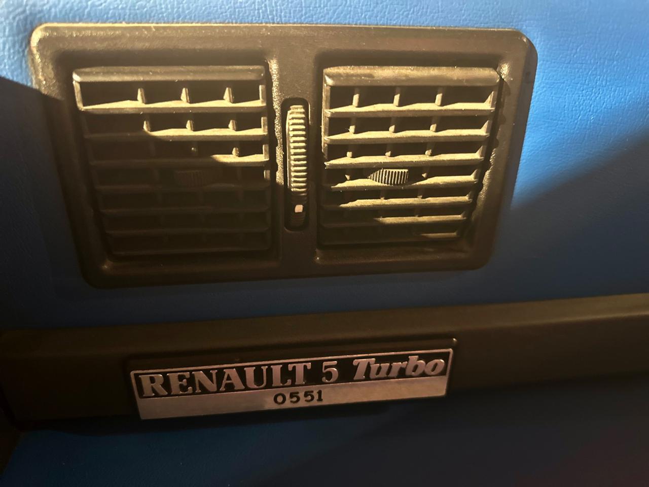 RENAULT R 5 TURBO 1 (ALLUMINO)