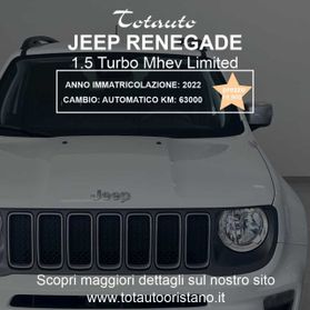 JEEP Renegade 1.5 Turbo T4 MHEV Limited