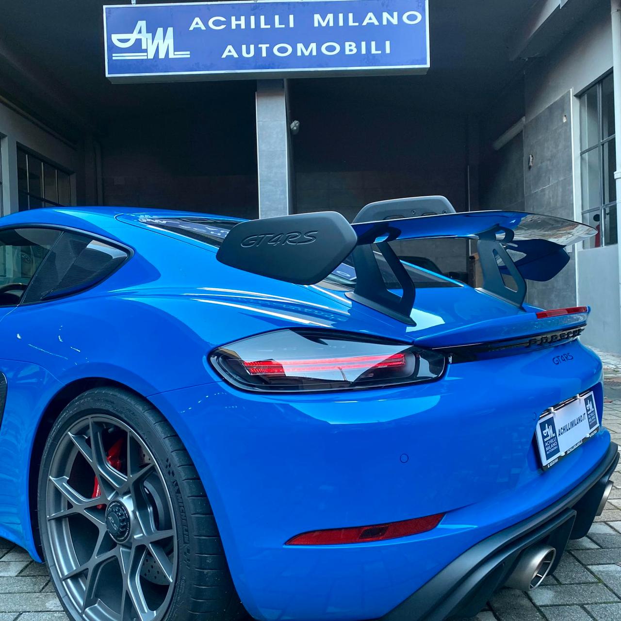 Porsche 718 Cayman 4.0 GT4 RS pdk WEISSACH +Carbonio