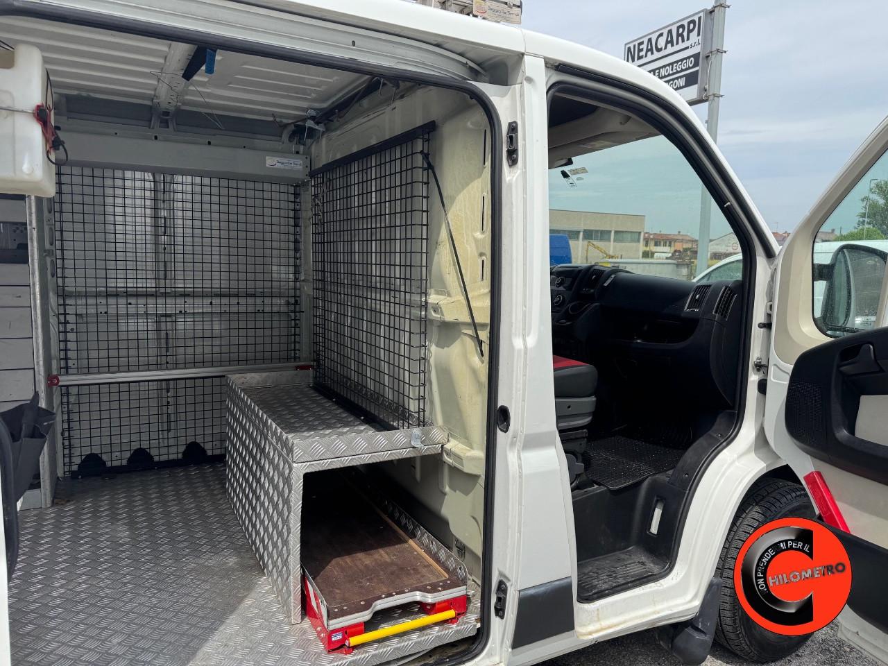 Fiat Ducato 33 2.3 MJT 130 CV ALLESTITO EX ENEL (PC-TN L1H1)SENSORI-POCHISSIMI KM!-PORTAPACCHI-