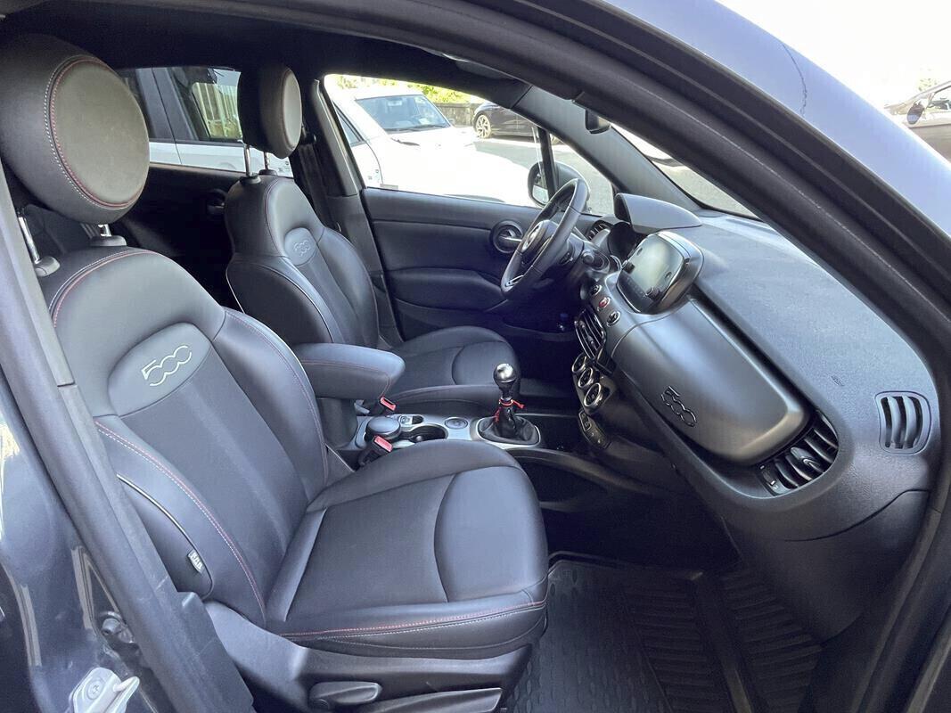Fiat 500X 1.6 MultiJet 130 CV Sport Fari Full LED, Retrocamera, Navigatore, Cerchi 18, Sensori park