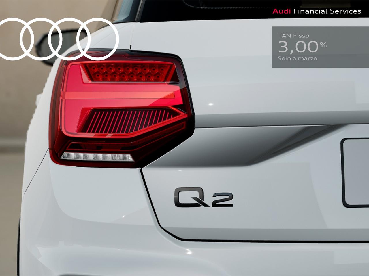 Audi Q2 30 2.0 tdi identity black