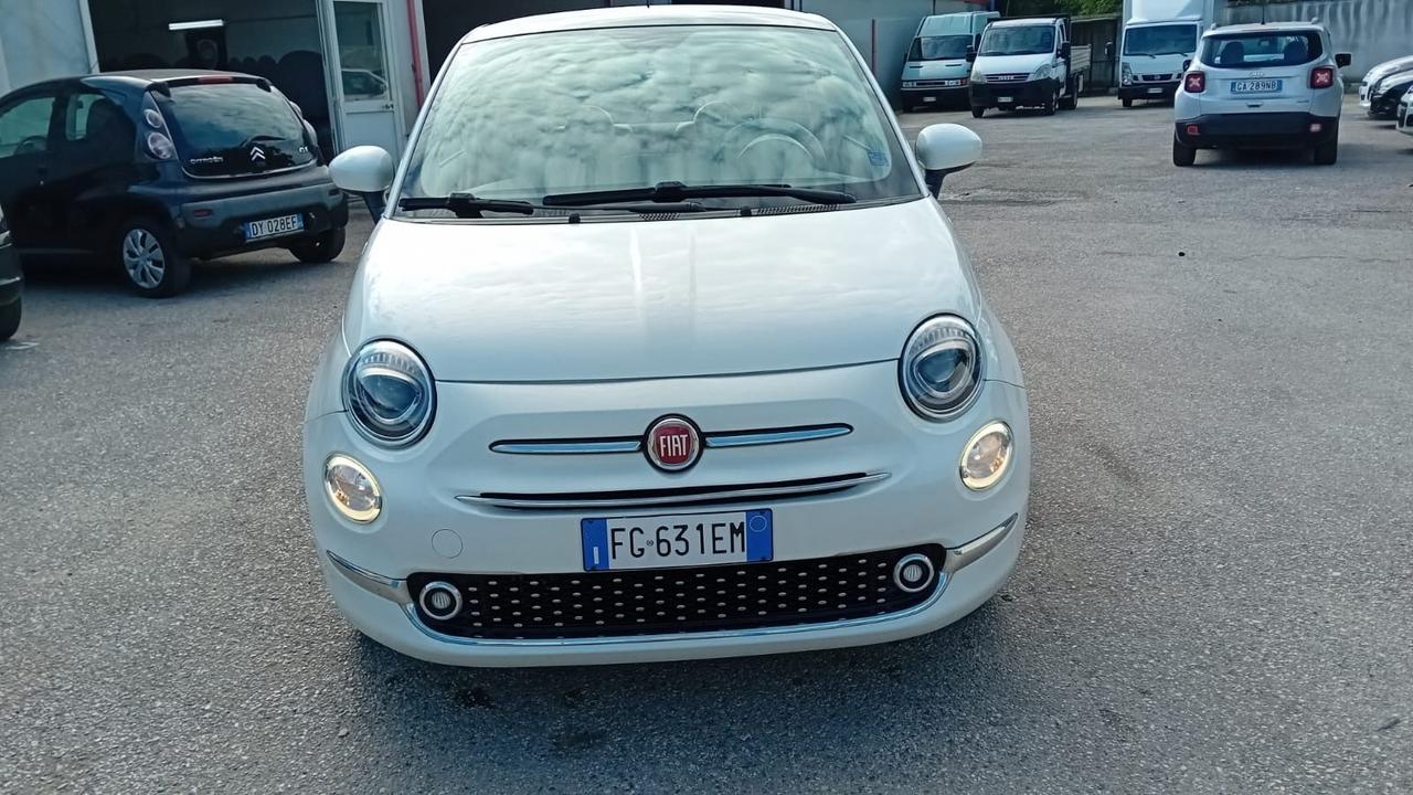 Fiat 500 lounge-1.3 mjt-95cv-12/2016