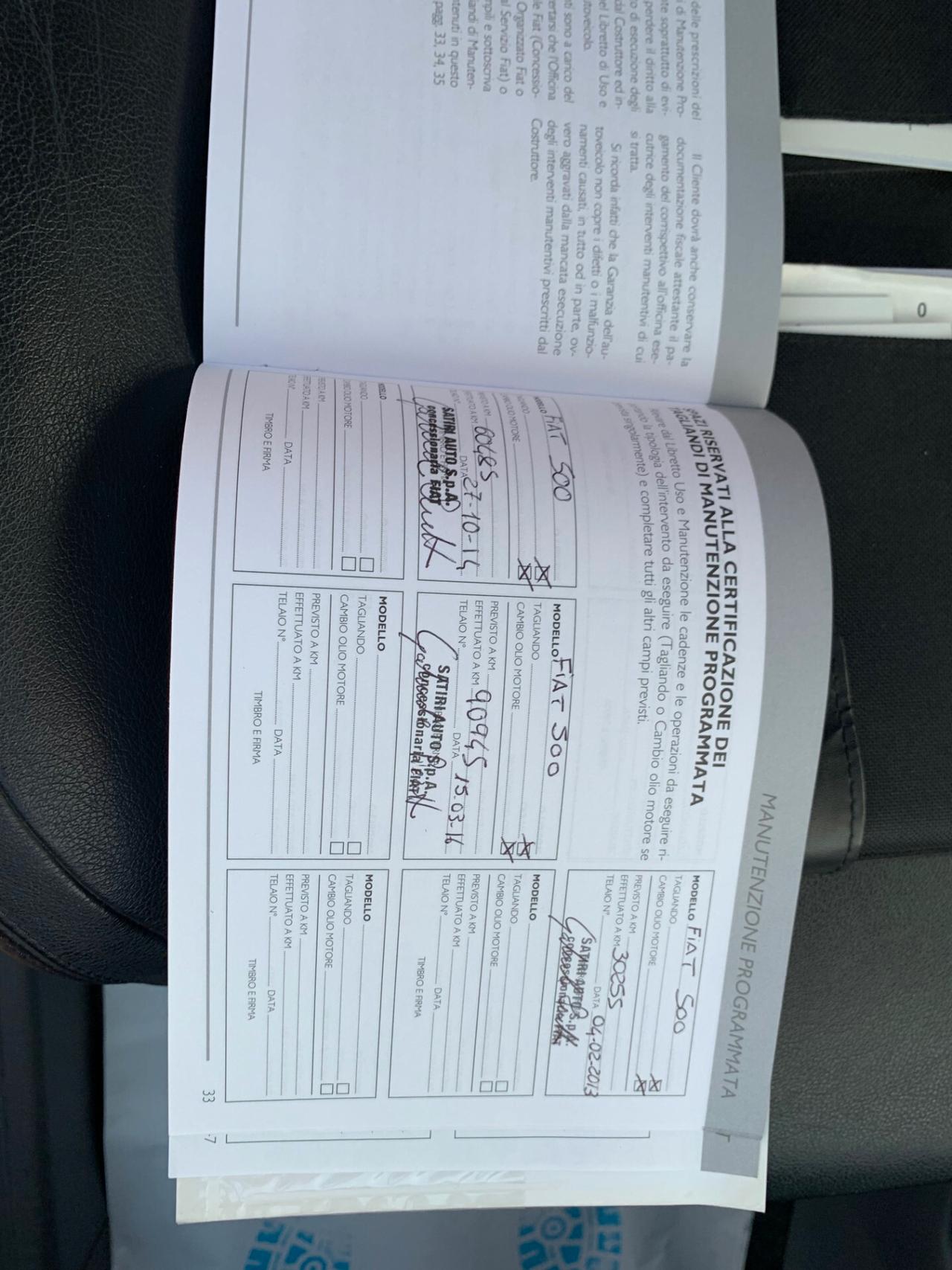 Fiat 500 1.3 Multijet 16V 95 CV Sport