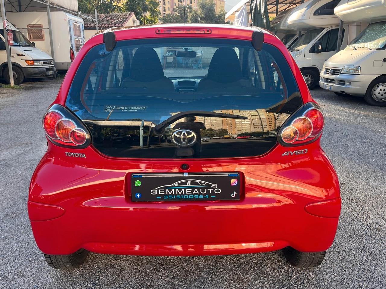 Toyota Aygo 1.0 VVT-i 68CV 5 porte Now 67.000KM