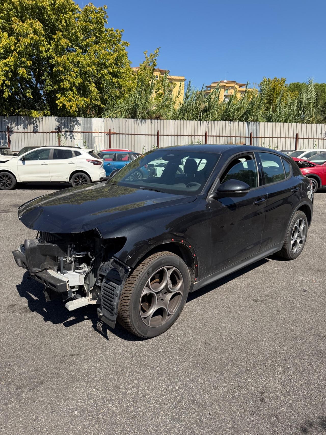 Alfa Romeo Stelvio 2.2 210 CV Q4 SINISTRATA