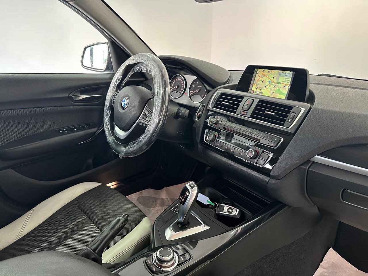 Bmw 118 118d 5p-AUTOMATICA-GARANTITA-LED-2017