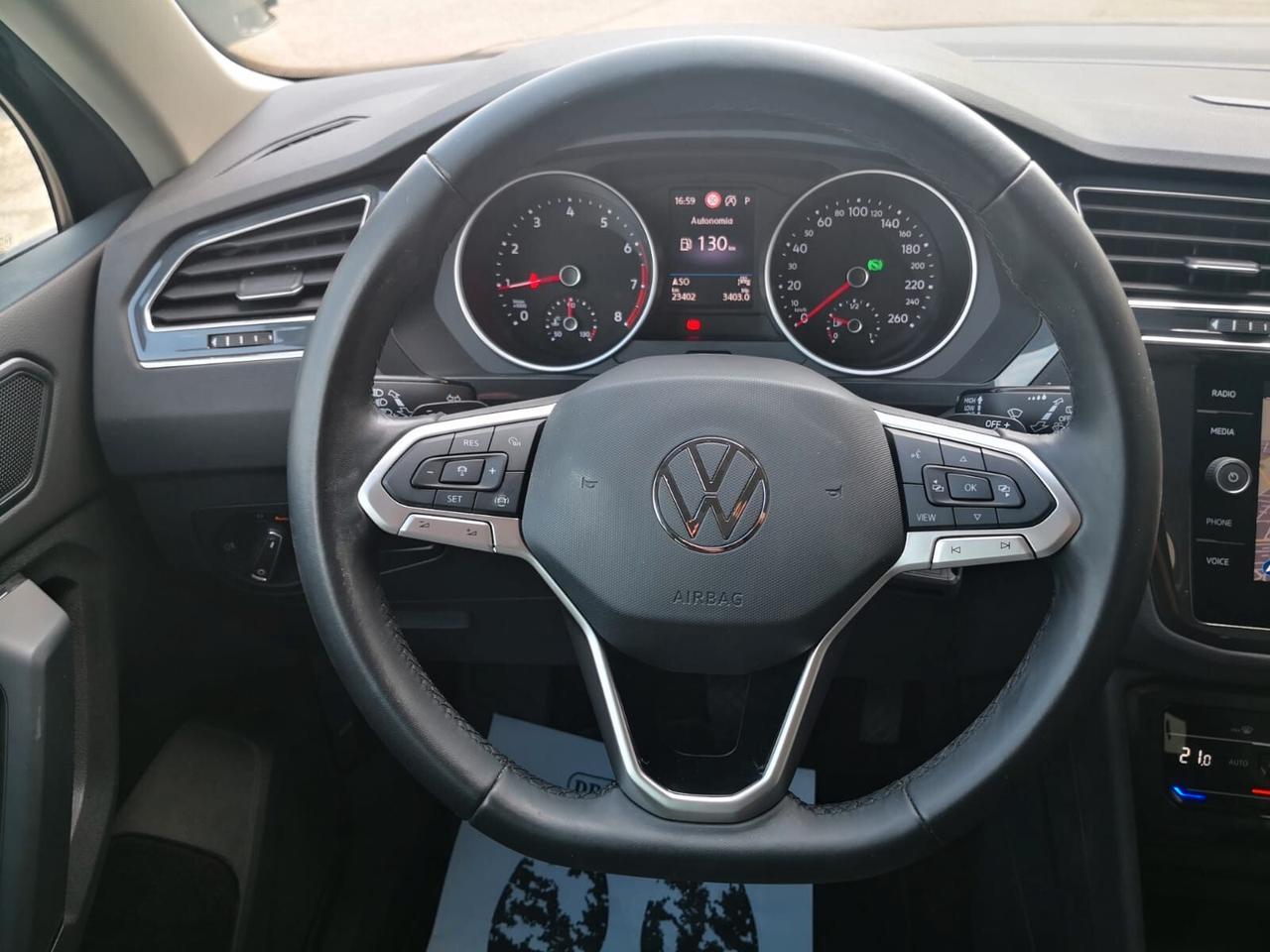 Volkswagen Tiguan 1.5 TSI 150 CV DSG ACT Life ***UNIPROPRIETARIO***VW CERTIFICATO***