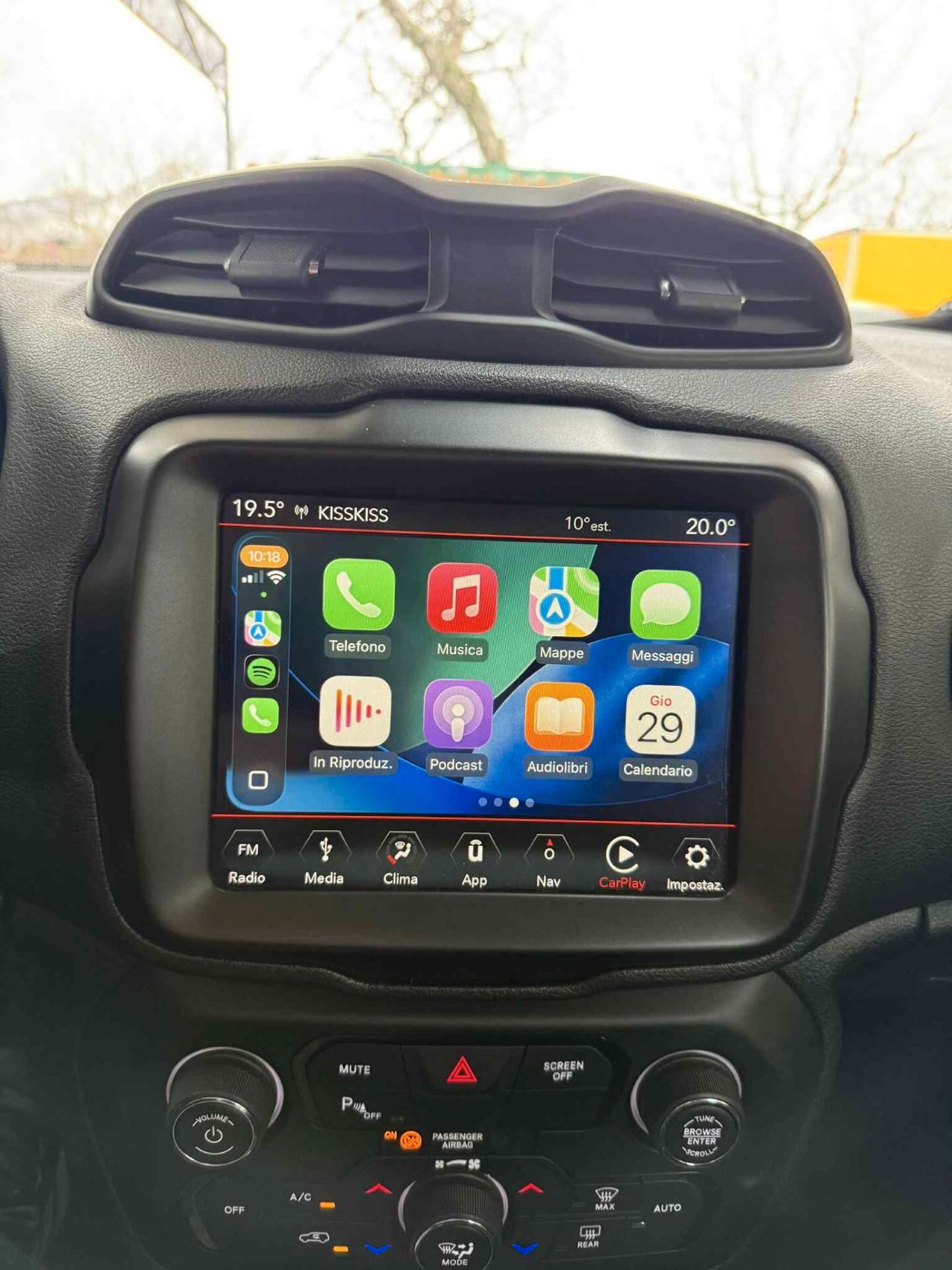 Jeep Renegade 1.6 Mjt 120 cv -2018 - 70 mila km