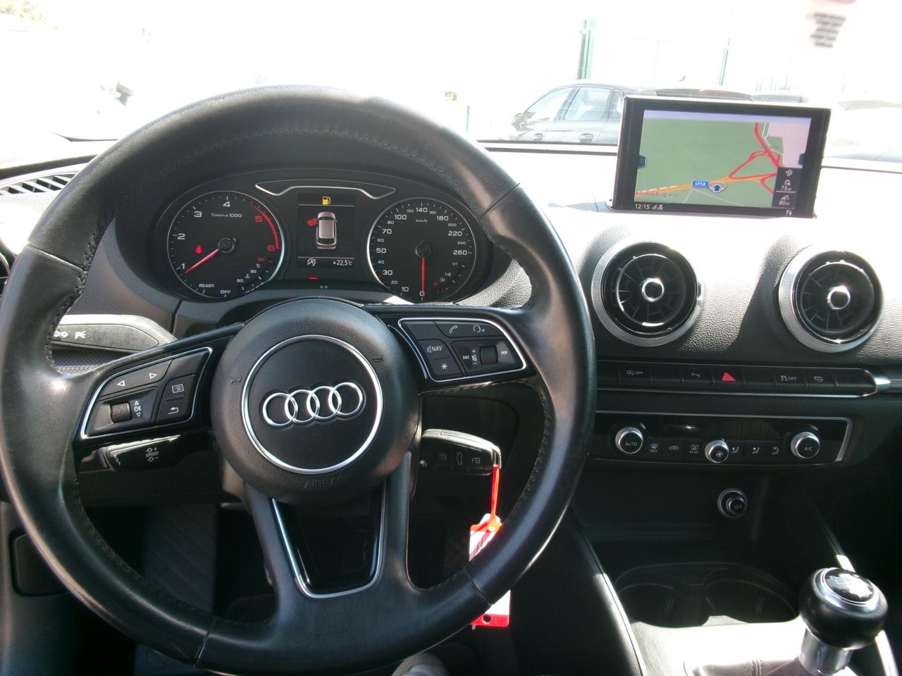 Audi A3 SPORTBACK 2.0 TDI 150CV E6 ADVANCED PLUS FULL LED/NAVI/PELLE/PDC