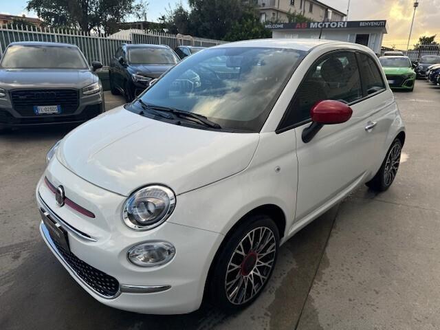 Fiat 500 1.0 Hybrid Red